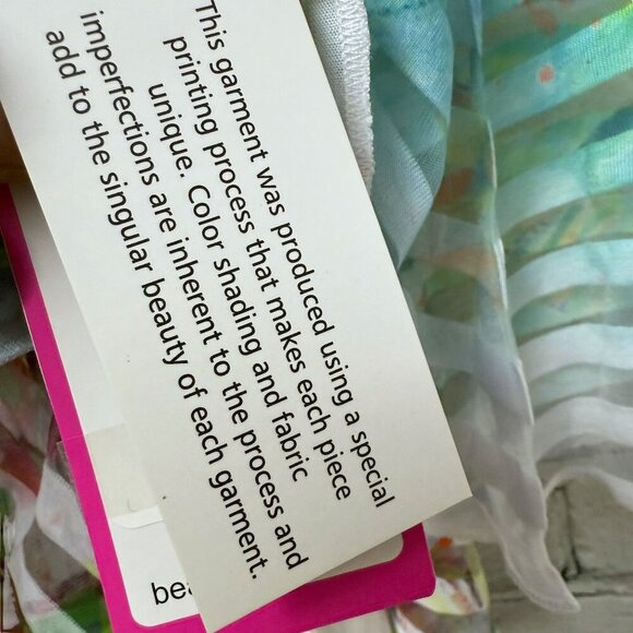 Leoma Lovegrove Sheer Poncho and Tank Set Small Multicolor Womens Top Artsy NWT - Picture 13 of 14